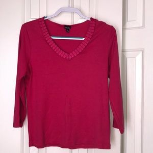 Rafaella Pink Top